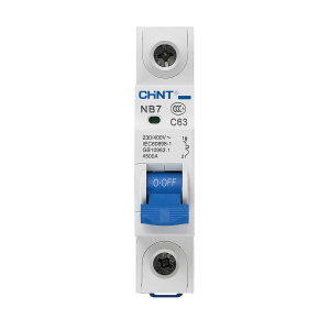کلید مینیاتوری تکفاز 10آمپر EB-1P B10 تیپ B