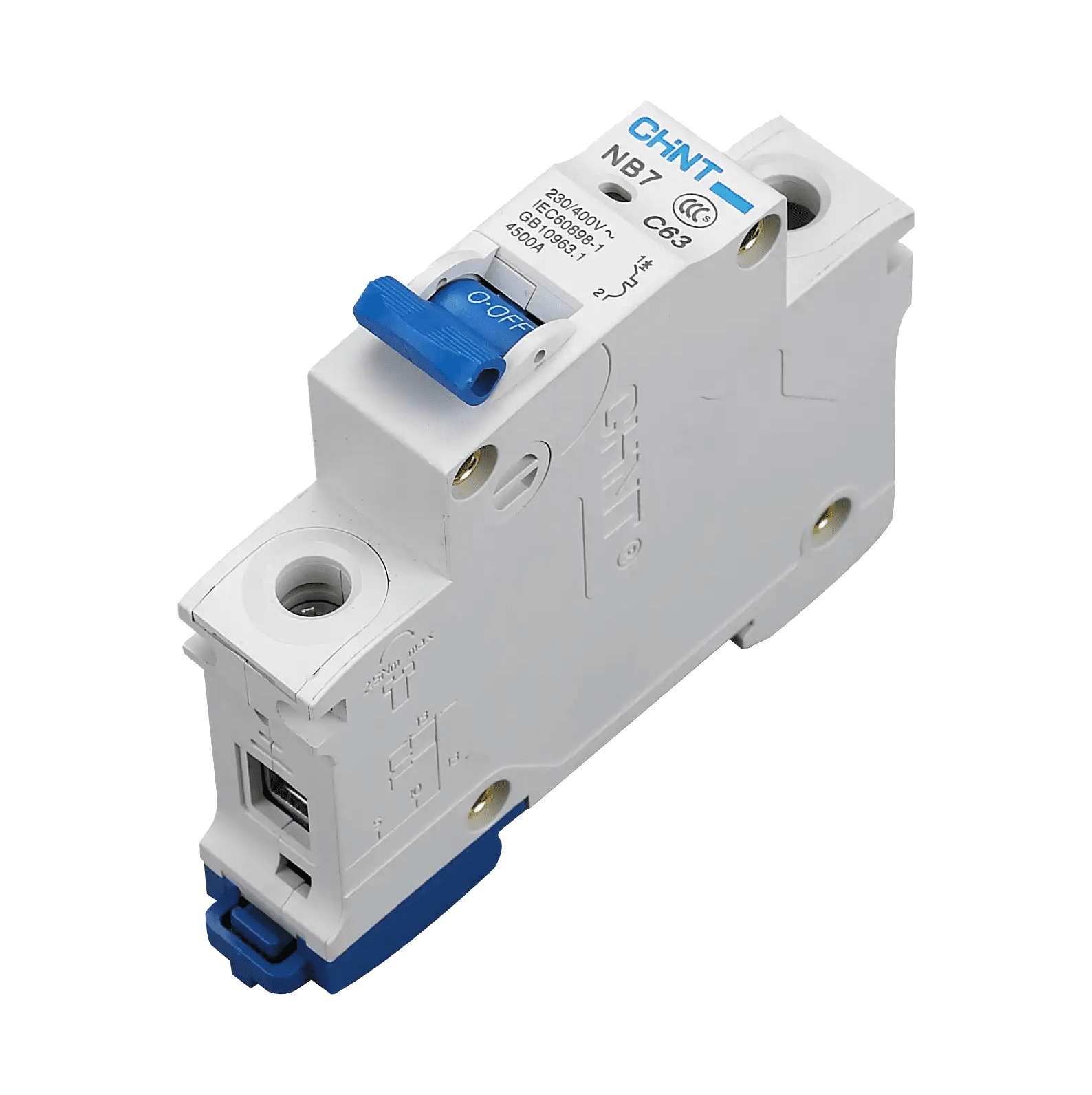 کلید مینیاتوری تکفاز 10آمپر NB7-1P B10