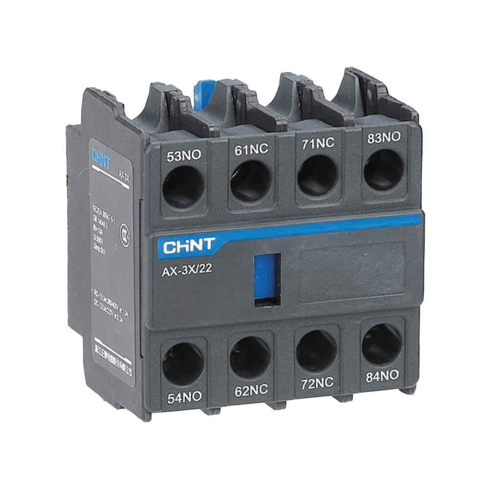 کنتاکت کمکی کنتاکتور NXC مدل AX-3X/22 1 کنتاکت کمکی کنتاکتور NXC مدل AX-3X/22
