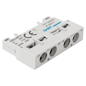کنتاکت کمکی کلید حرارتی مدل NS2-AE11 برند چینت (1NO+1NC)