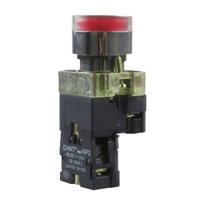 شستی استارت چراغدار قرمز مدل NP2-BW 3362 LED برند چینت