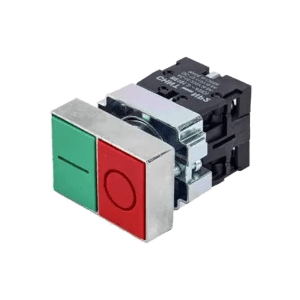 شستی استارت استپ دوبل ساده مدل NP2-BL 8325 برند چینت