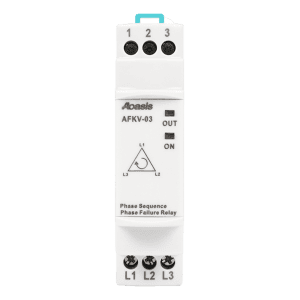 رله کنترل فاز موتوری مدل AFKV-03 شرکت Aoasis