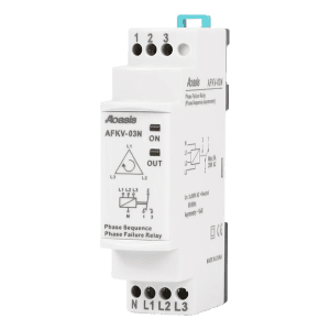 رله کنترل فاز موتوری مدل AFKV-03N شرکت Aoasis