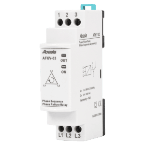 رله کنترل فاز موتوری مدل AFKV-03 شرکت Aoasis