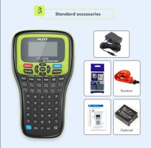 پرینتر لیبل زن دستی Pt-100E پوتی 4 3333